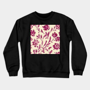 Rococo floral pattern, model 11 Crewneck Sweatshirt